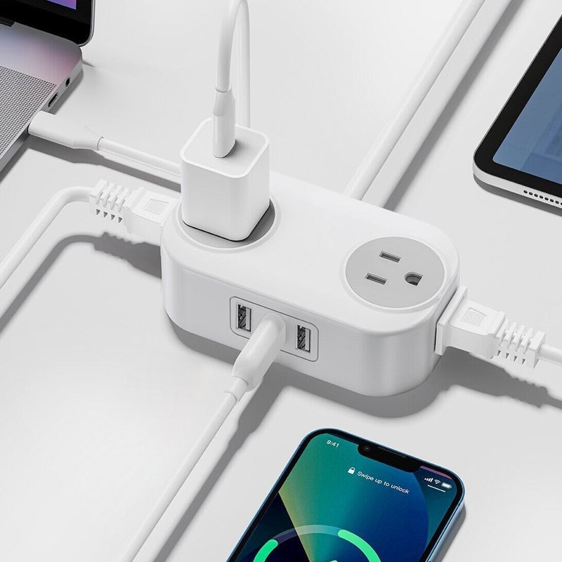 Travel Power Strip with USB