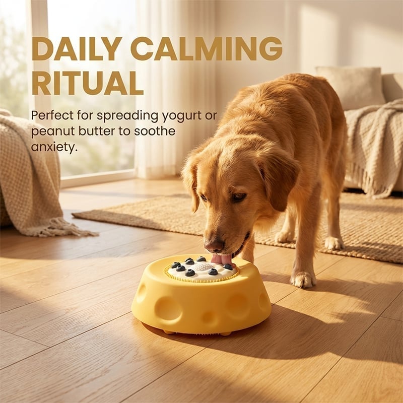 Pet Slow Feeder & Lick Bowl