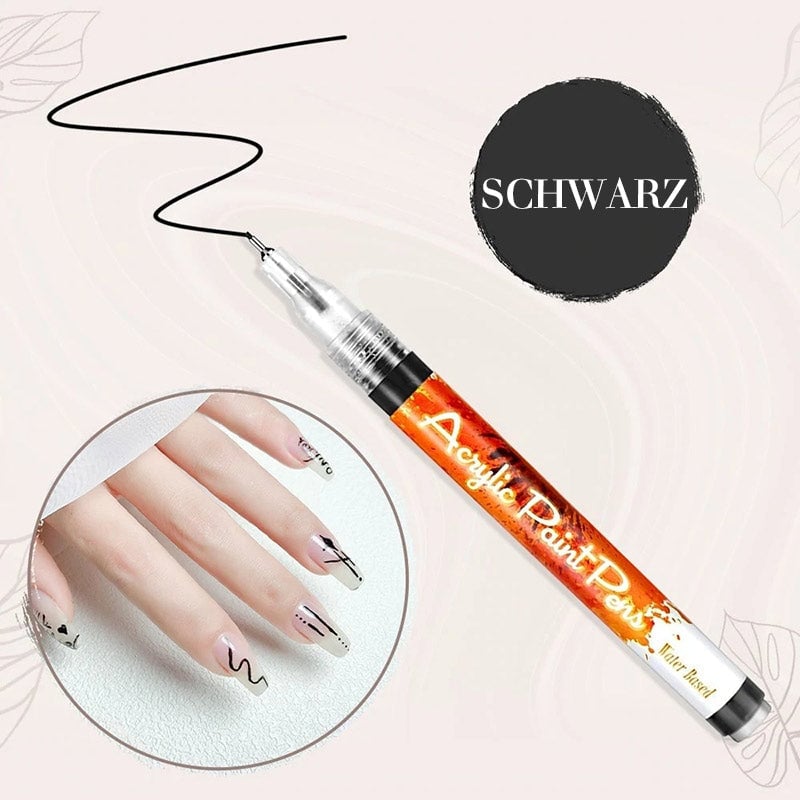 Ultradünner gebogener Maniküre Nagelstift