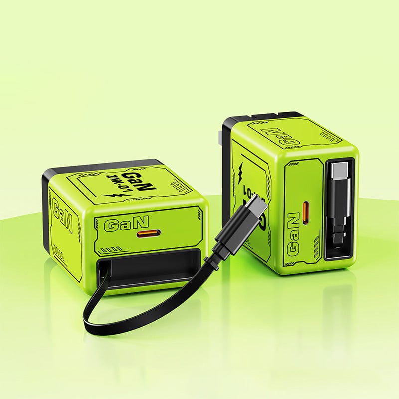 120W GaN dual-port PD fast charging head