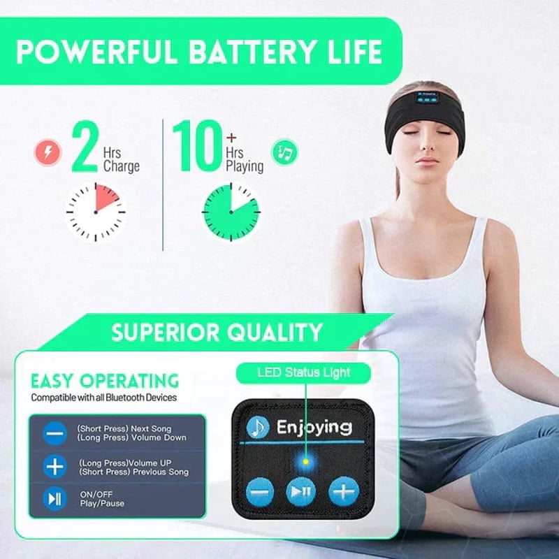 ⭐Bluetooth Sports Headband