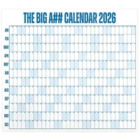 Großformatiger Wandkalender