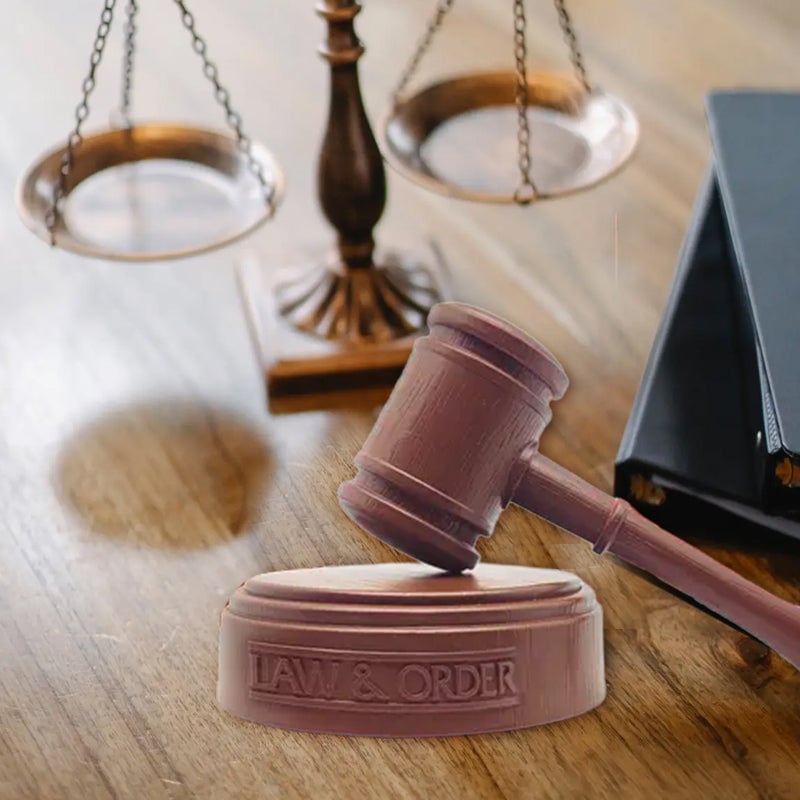 Law & Order: Mini Gavel Set with Sound