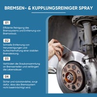 Bremsenscheiben-Reiniger mit Rostlöser & Politur