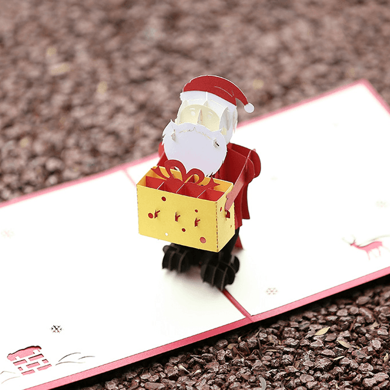 Santa Clause Pop Up Card