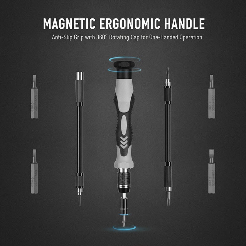 Sakerplus® 132-in-1 Micro Magnetic Screwdriver Set