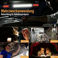 Magnetische, wiederaufladbare LED-Arbeitsleuchte