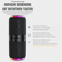 2-in-1 magnetischer teilbarer Bluetooth-Lautsprecher