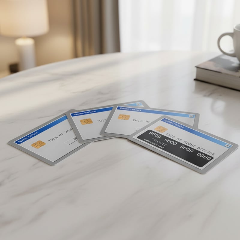 Fun Credit Card Stickers