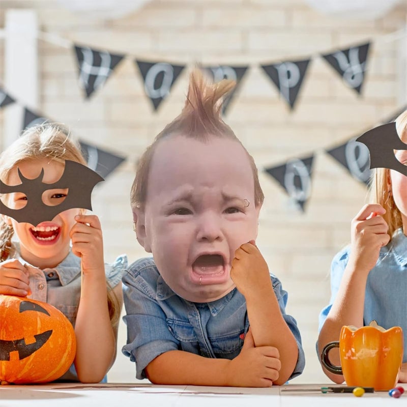 Grædende baby maske