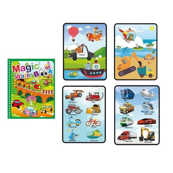 Magic Water Coloring Book（18.3*14.8cm/7.20*5.83in）