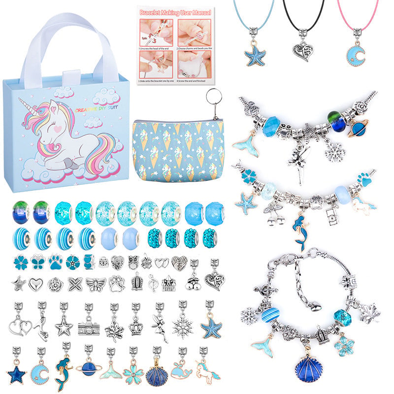 Kit de fabrication de bracelets à breloques pour filles