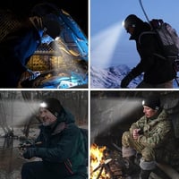 Bluetooth-Mütze mit LED-Licht & abnehmbaren Lautsprechern