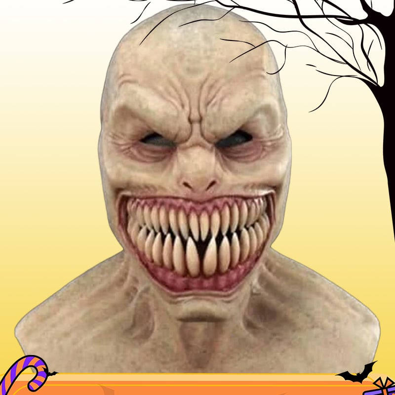 Halloween Simulation Latex Mask