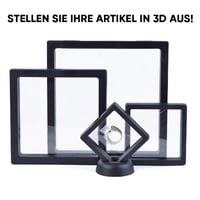 Transparente, flexible Aufhängebox aus Acryl
