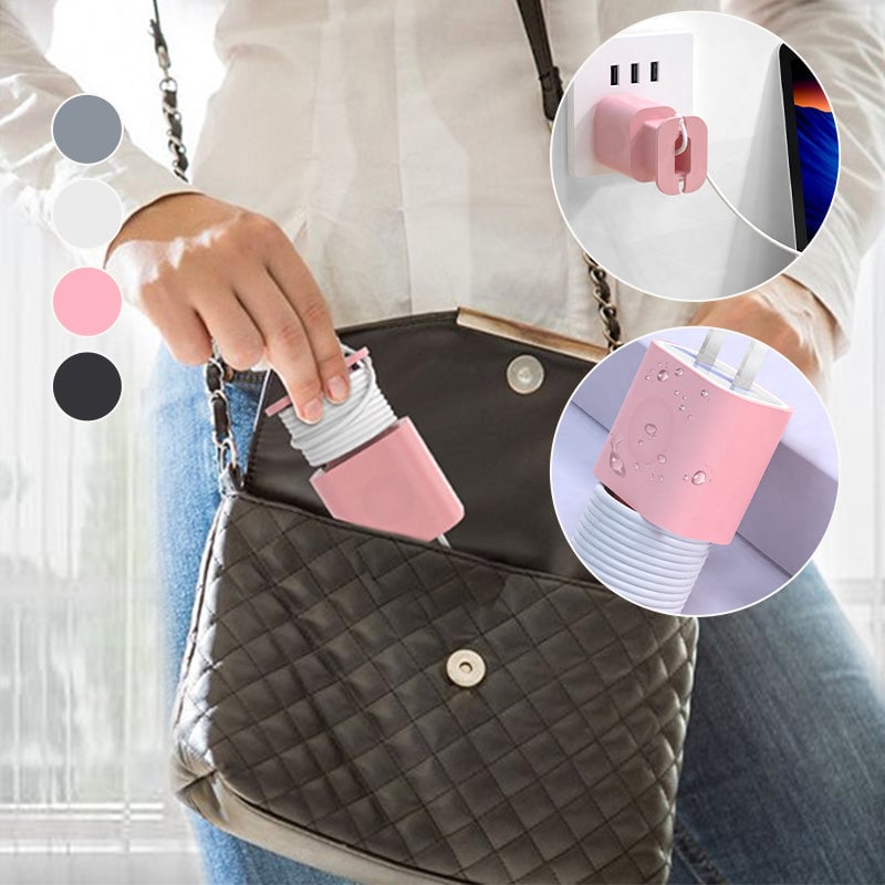Charger Protective Case with Cable Winder