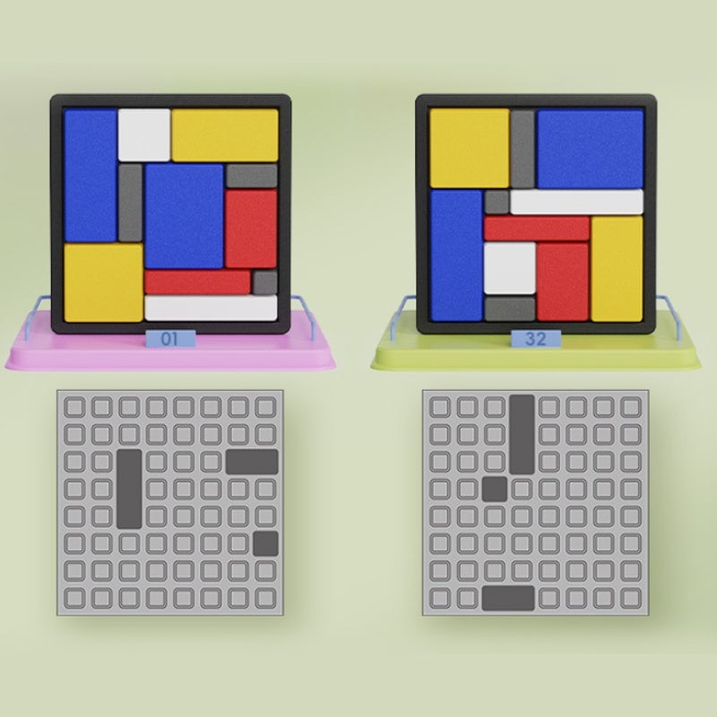 Gehirn förderndes Logikpuzzle