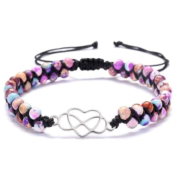 Til barnebarn - For du er altid i mit perlearmbånd