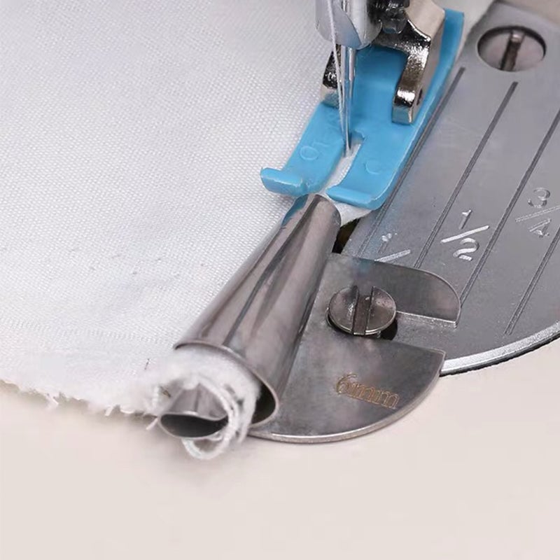 3-10mm Pied d'ourlet roulé universel pour couture