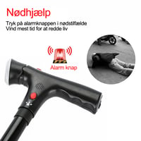 Teleskopisk foldbar stok