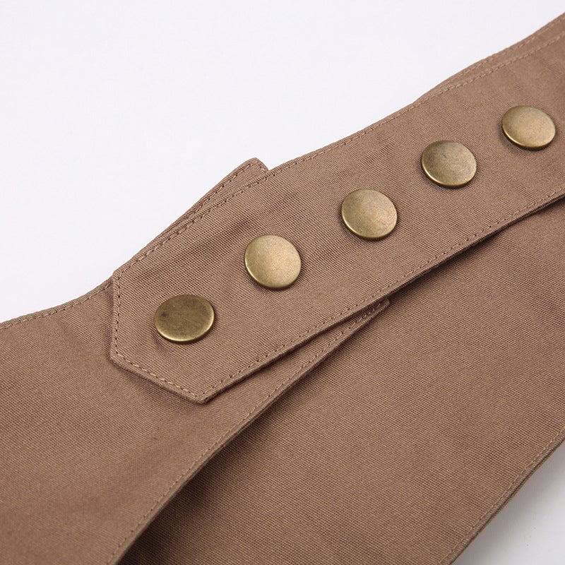 Brauner Westerngürtel im Vintage-Stil