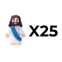 Mini Jesus Figurines With Jesus love You Slogan