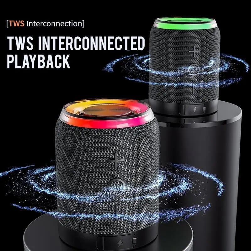 2-in-1 Magnetic Splittable Bluetooth Speaker
