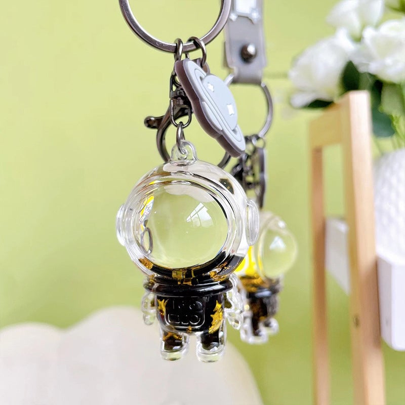 Floating Astronaut Keychain