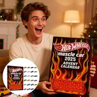 NASA Christmas Tree Decorations Hot Wheels Muscle Car Blind Box