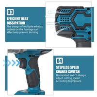 Saker Electric High-Torque Impact Wrench