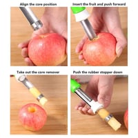 Stainless Steel Fruit Corers