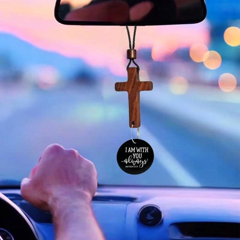 Rearview Hanging Cross Ornament