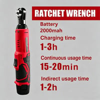 High-Performance 12V Cordless Electric Ratchet Wrench Kit