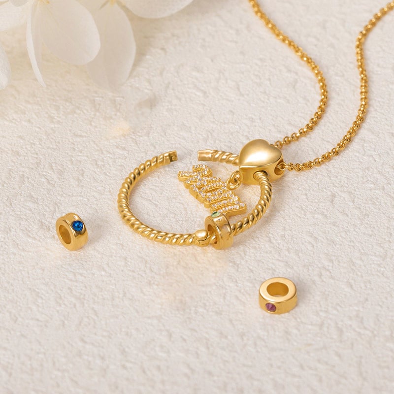 Fødselsstein Halskjede til Mor