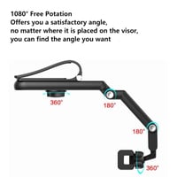 Rotatable Multifunctional Sun Visor Cell Phone Holder
