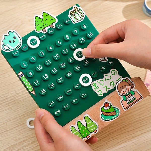 Calendrier Manuel En Boucle DIY