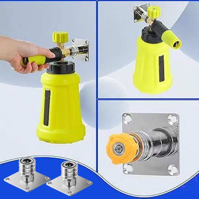 Wall-Mounted Pressure Washer Storage Rack