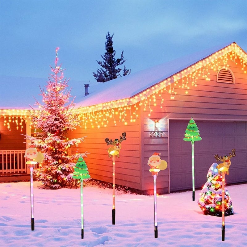 Solar-Powered Christmas Atmosphere Lights