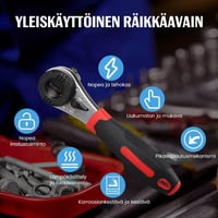 Säädettävä räikkäavain
