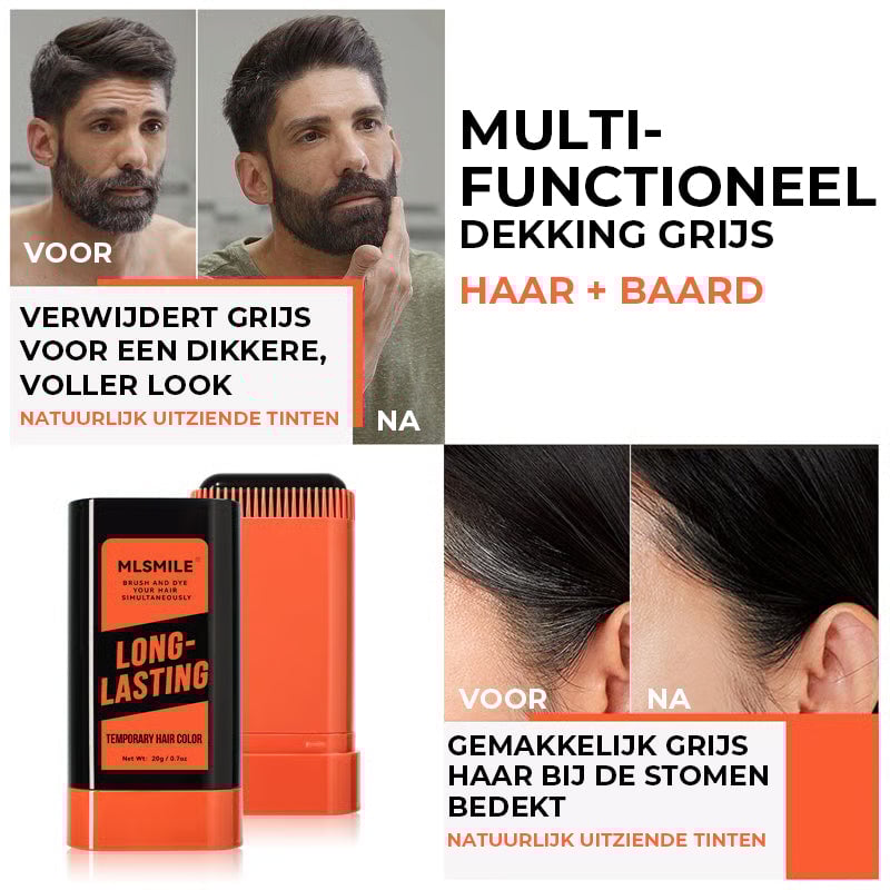 Haarverf met kam