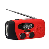 Sakerplus® Hand Crank Emergency Radio