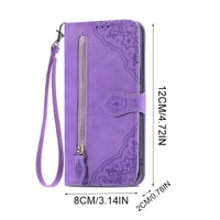 Embossed Phone Leather Case