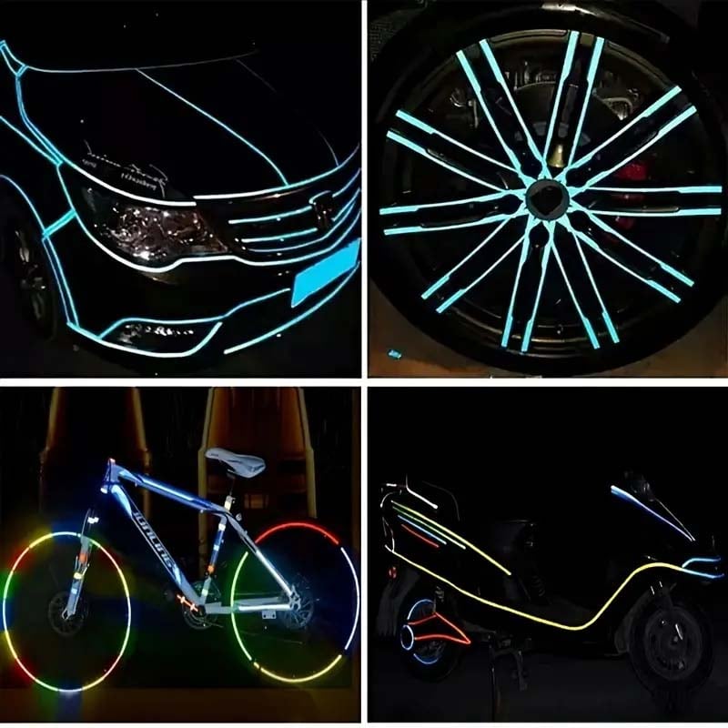 Bicycle Reflective Stickers：8M