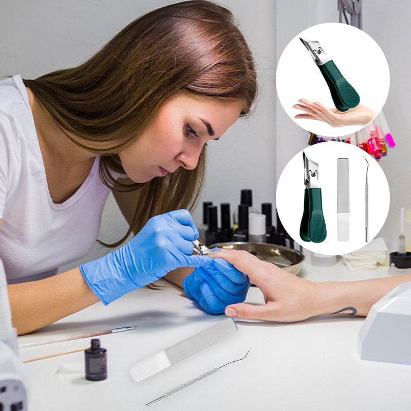 Premium 3-teiliges Adlerschnabel-Nagelknipser-Set