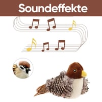 Katzenspielzeug - Simulierter zwitschernder Vogel