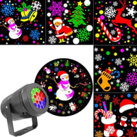 Weihnachts-Projektionslampe mit Motiven