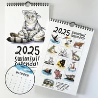 2025 Swimsuit Calendar: Animals in Swimwear