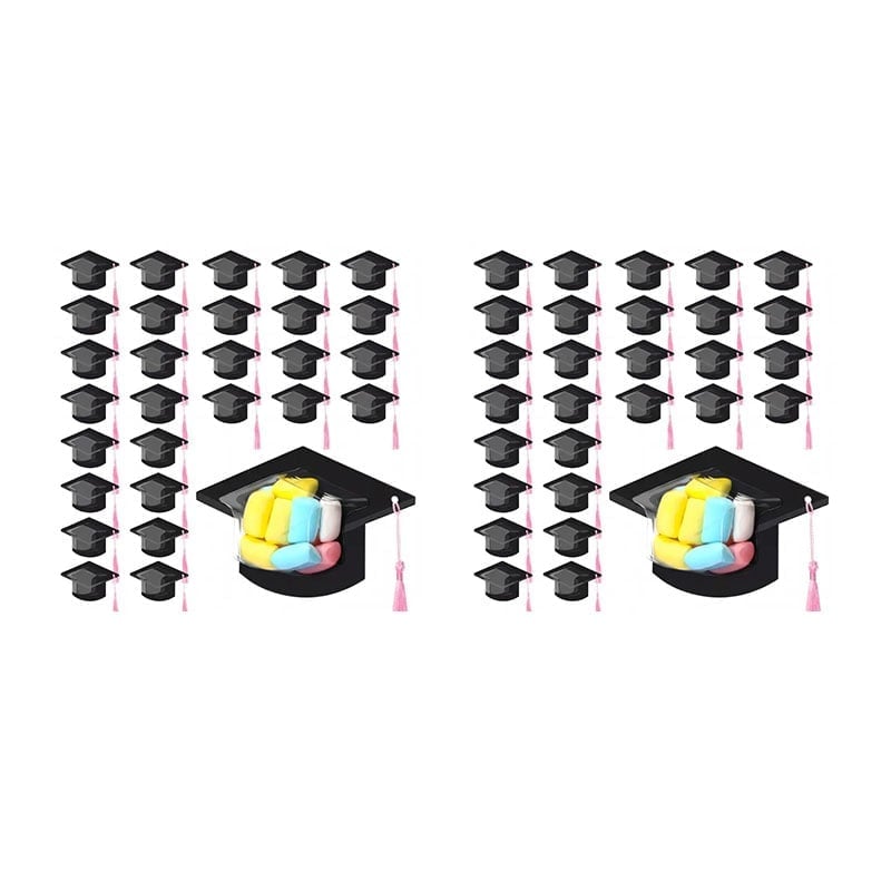 Graduation Cap Candy Card Set
