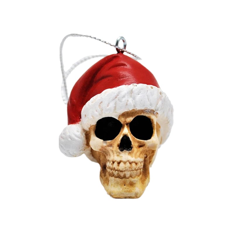 Weihnachtsmann Schädel Anhänger