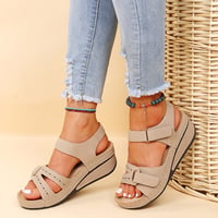 Sandalen im römischen Stil mit Klettverschluss